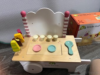 Drevený zmrzlinarsky vozík - 2