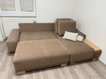 Roztahovacia rohová sedacka Beta - 2