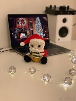 Ručne háčkovaný Santa Claus - 2