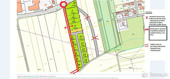 Pozemok pre výstavbu rodinných domov IBV Diviaky - 2