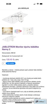 Monitor dychu Jablotron Nanny BM-02 - 2