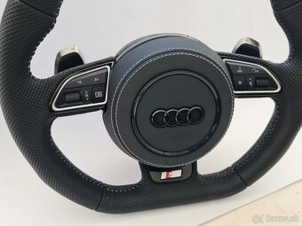 AUDI celoperforovaný volant s MULTIFUNKCIOU a RS F1 pádlami - 2