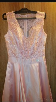 Dlhé spoločenské šaty S - 2