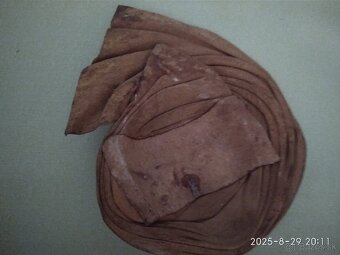 Kožená dekorační maska na zeď - 2