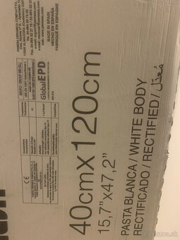 Biele obkladacky Pamesa 40x120 - 2