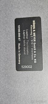 Konig & Meyer 12195 Stojan pre PC - 2