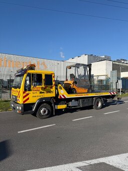 Odtahova služba - preprava strojov - 2