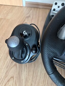 Logitech G29 + Logitech Shifter (radiaca páka) – kompletný s - 2