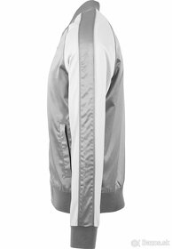 Nová štýlová strieborná bunda od URBAN CLASSICS veľkosť M - 2