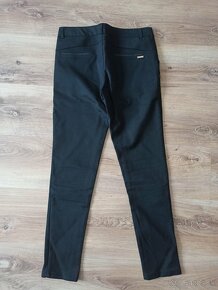 Čierne elegantné nohavice - 2