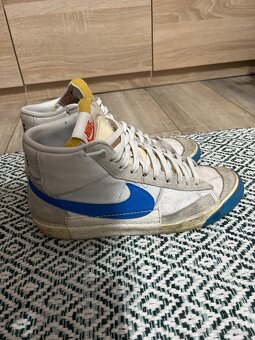 Nike blazer modro biele - 2