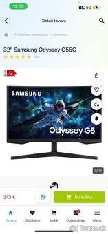 Monitor Samsung Odyssey G5 S32CG552EU - 2