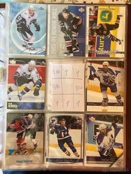 Slovaci v NHL - hokejove karty - 2