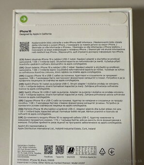 predam iPhone 16, 256GB, Black, NEROZBALENY - 2