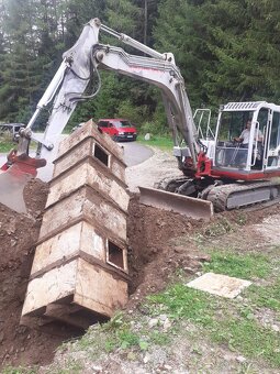 ZEMNÉ PRÁCE KEŽMAROK- VÝKOPOVÉ PRÁCE-BÚRACIE PRACE-BAGER - 2