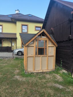 Záhradný domček konštrukcia - 2