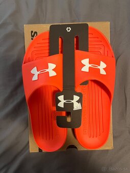 Under Armour šľapky červené nové - 2