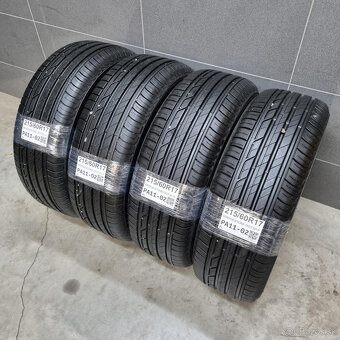 Letné pneumatiky 215/60 R17 BRIDGESTONE DOT3618 - 2
