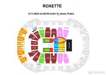 Roxette 1x vstupenka - 2