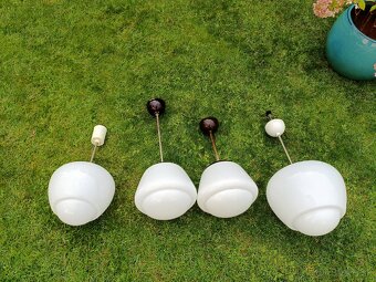 Ponúkam starý dizajnový luster biely - 2