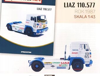 Liaz 110.577 1:43 Truck racing - 2