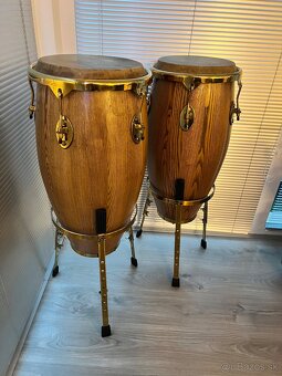 Conga + Tumba  profesionálny set + stojany - 2