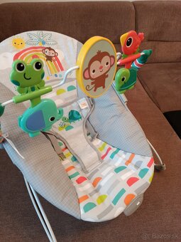 Vibračné hojdacie kresielko - 2