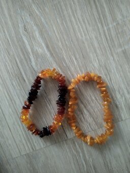 Jantárový náramok - 2