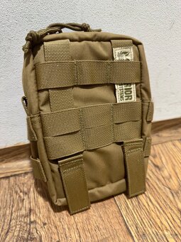 Warrior assault systems small molle utility pouch - coyote - 2