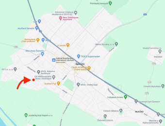 ŠAMORÍN-LUXUSNÝ POZEMOK 448m² IBA 500m OD ABSOLÚTNEHO CENTRA - 2