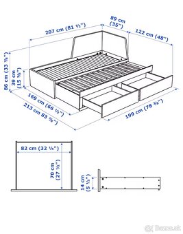 Rozkladacia posteľ - 2