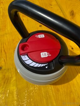 -- NOVÝ NASTAVITEĽNÝ KETTLEBELL 18KG (možný odpočet DPH) -- - 2