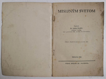 Misijným svetom 1940 - 2