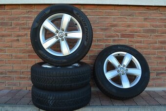 5x112 R17 Hlinikove disky Org. VW Tiguna model Corvara - 2