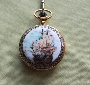 Švajčiarske vreckové hodinky Jacques du Manoir - 2