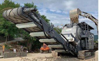 Drvenie stavebného odpadu, recyklácia odpadu R5,R12 - 2