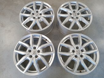 4ks ALU 5x108 R17 7,5J ET48 DEZENT PEUGEOT - 2
