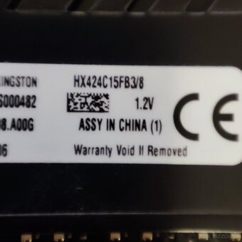 HyperX 8GB DDR4 2400 MHz CL15 FURY series - 2