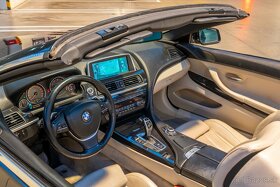 BMW 650i F12 convertible, 4.4 V8 300kw, Navigace, Softclose - 2