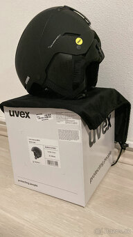 Lyžiarska prilba Uvex Stance MIPS Black Matt - 2