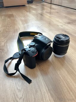 Zrkadlovka Nikon D3500+brašňa - 2