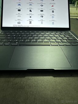 Macbook m3 13” 16GB RAM polnočný modrý - 2