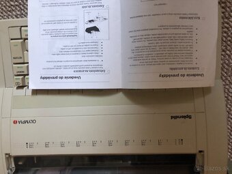 Písací stroj OLyMPIA v bezvadnom stave za 15e - 2