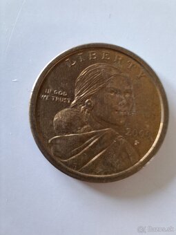 Mince 1dolar USA - 2