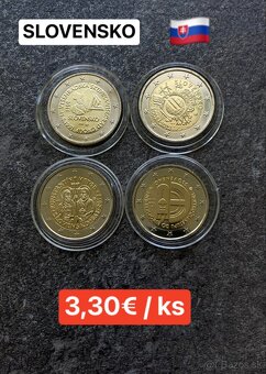 2 eurové mince Slovensko - 2