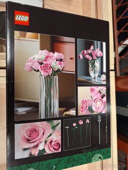 Lego botanicals 10374 květiny kytice růží - 2