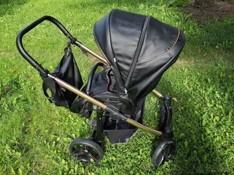 Športový kočík Bebetto Estilo Nico čierno medený - 2