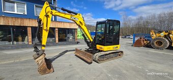 Minibagr JCB 57C-1, r.v. 2020, 1573 mth, nové pásy - 2