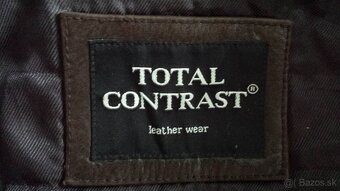 Dámsky kabát 36 - pravá koža + 2 doplnky - 2