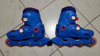 Predám detské inline korčule, veľkost 34-36 - 2